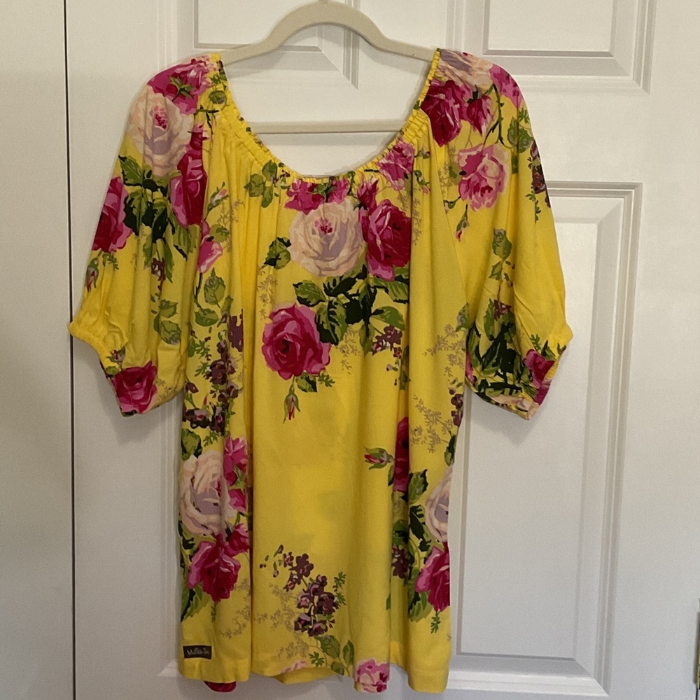 Matilda Jane Yellow Floral Blouse